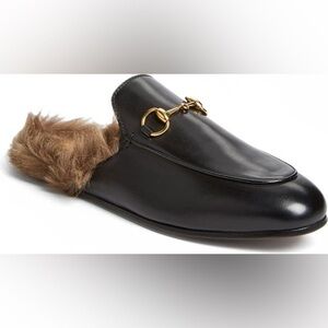 Princetown Shearling Loafer Mule (Women)